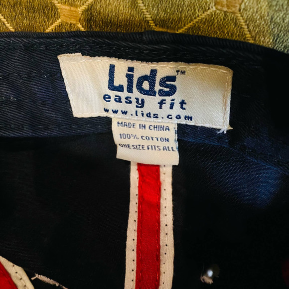 Lids Lacrosse Black Easy Fit Cotton Adjustable Baseball Cap Hat - Picture 3 of 4